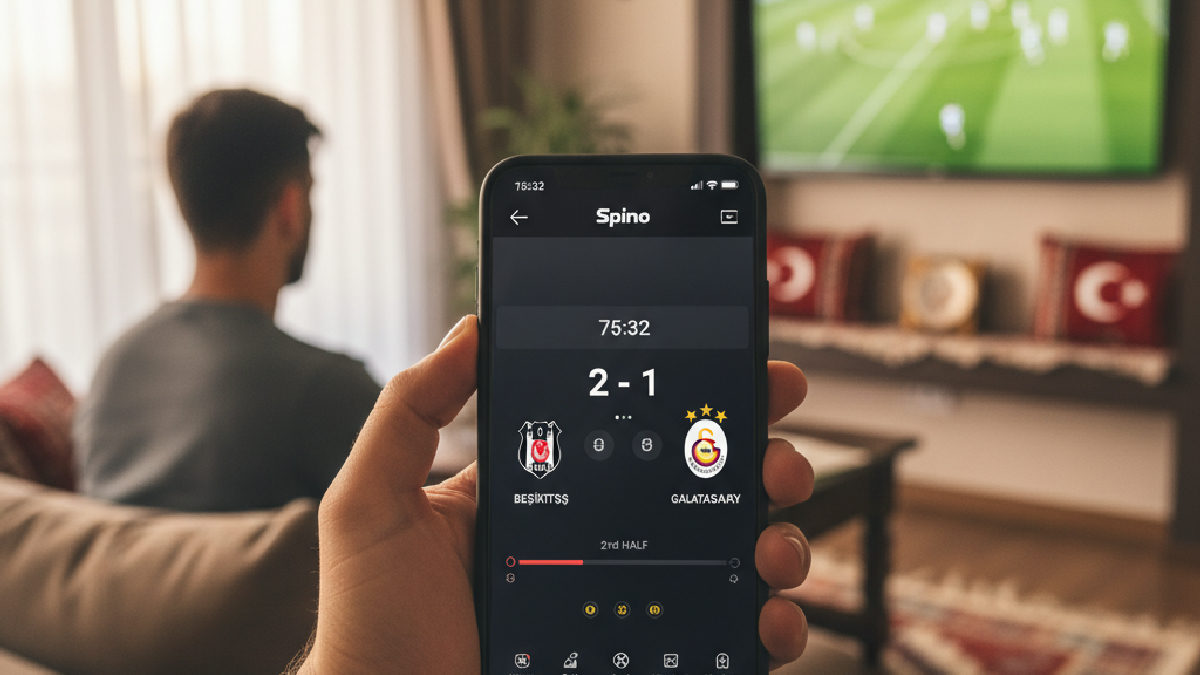 Spino canlı skor mobil erişim sayesinde her yerden maçları takip edin.