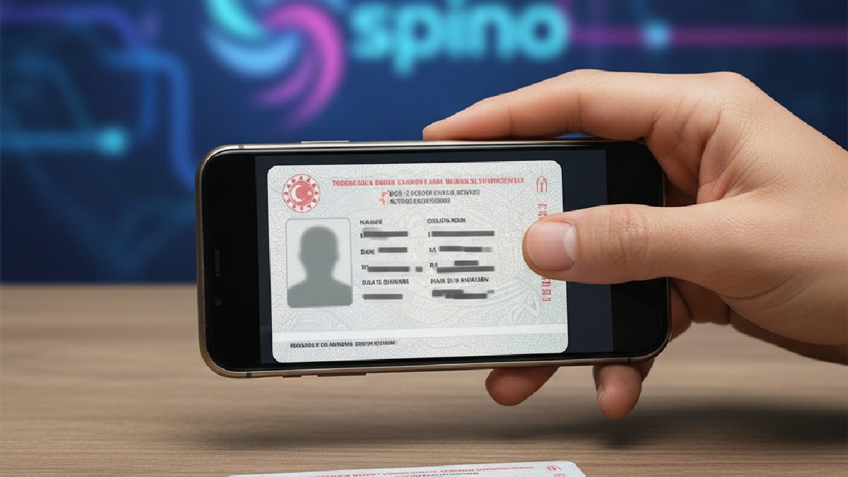 Spino hesap onayı için kimlik belgelerinizi doğru yüklemek önemlidir.