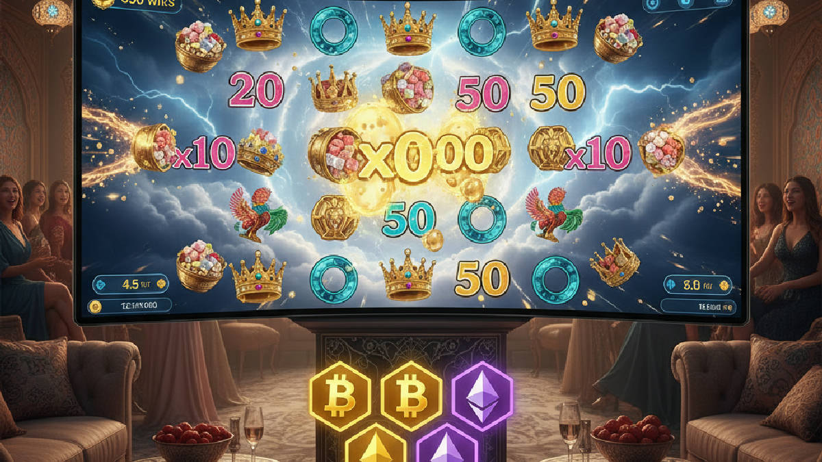 Spino slot oyunlarındaki bonus turlarının ve çarpanların kazancı nasıl artırdığını gösteren bir illüstrasyon.